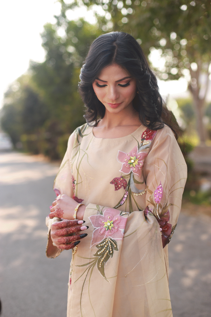 3-Piece Embroidered Organza - Image 3