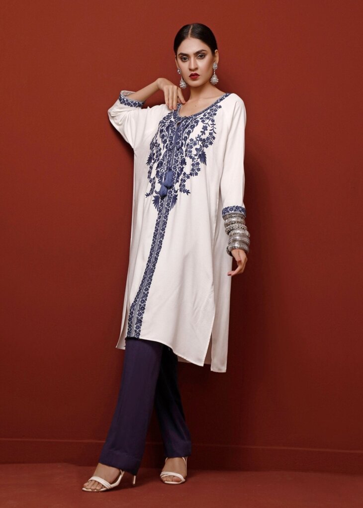 Ivory Petal Kurta